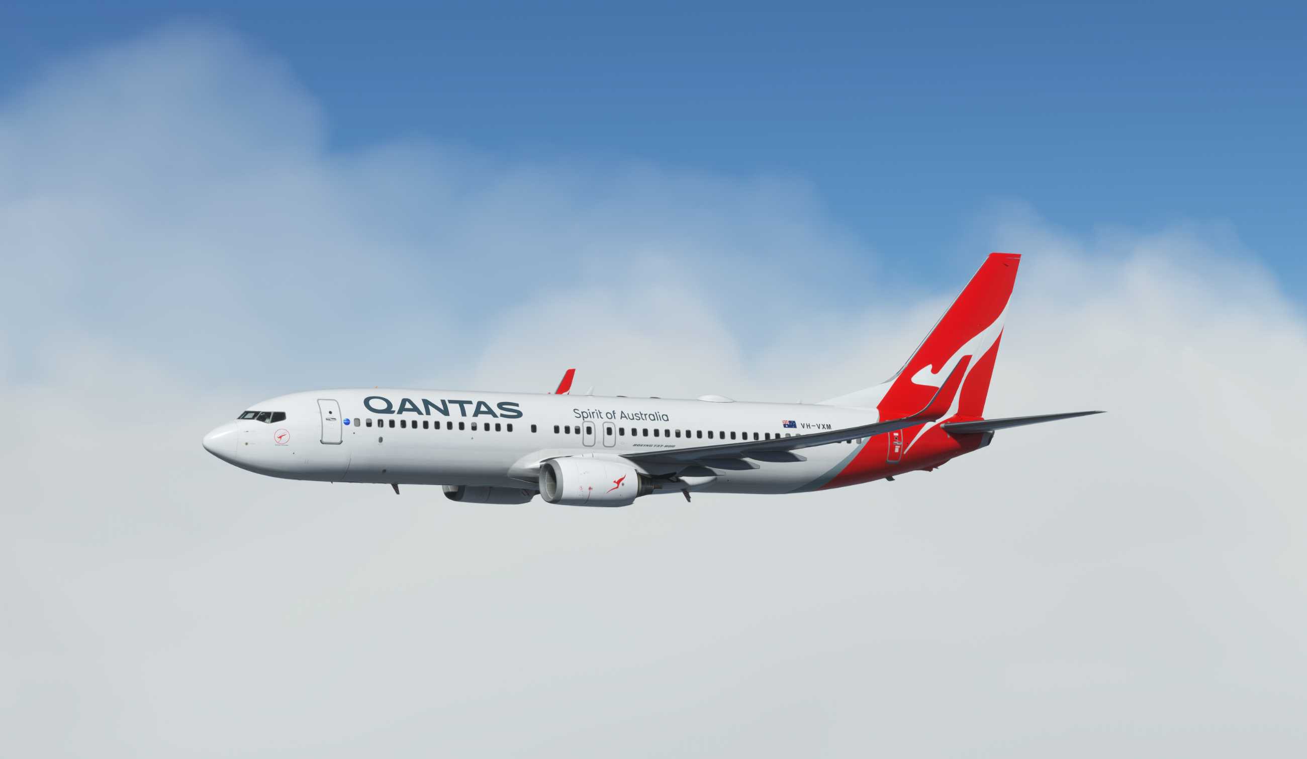 【MSFS】737-800 YSSY-YBCG-1068 