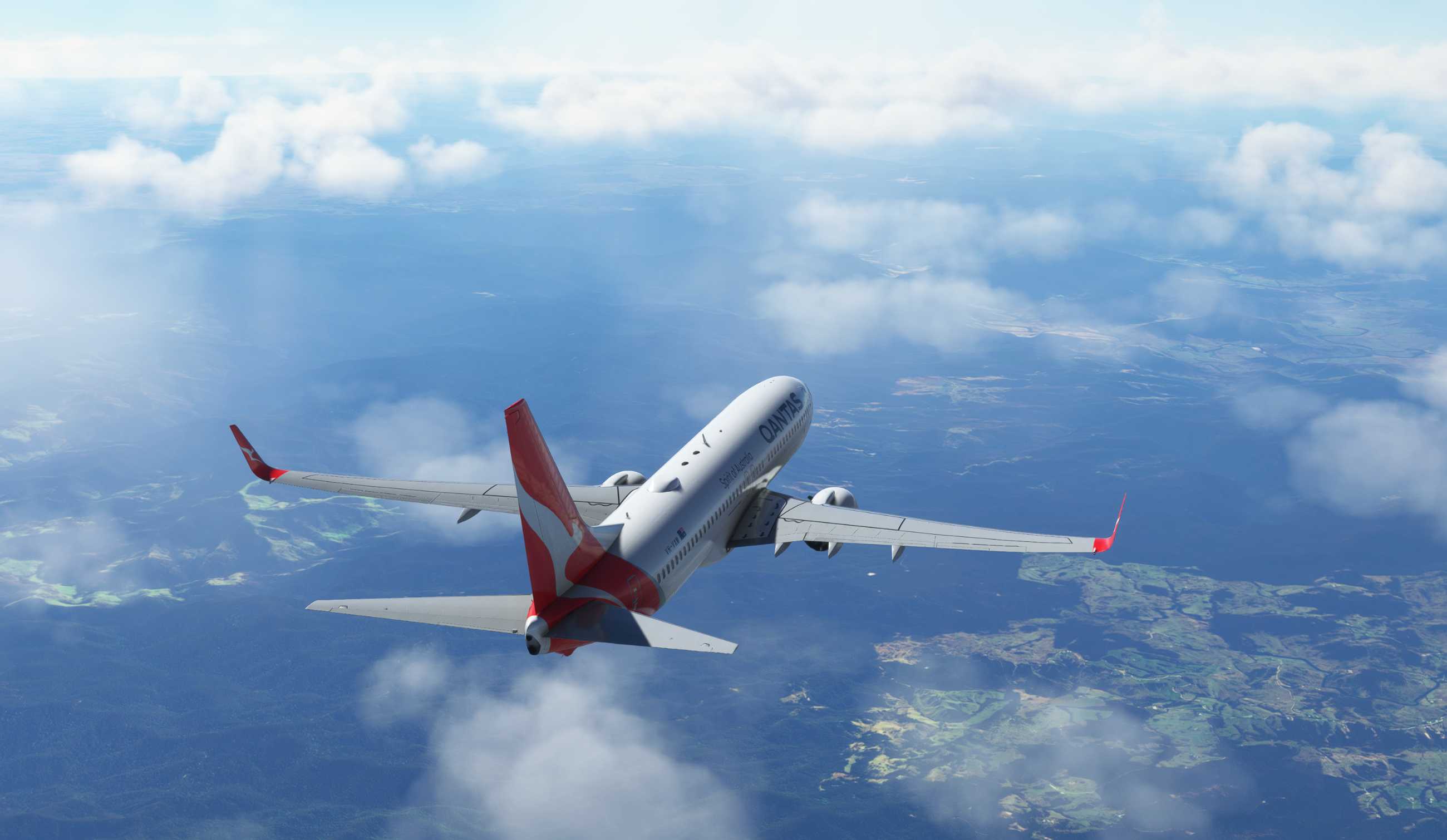 【MSFS】737-800 YSSY-YBCG-7793 