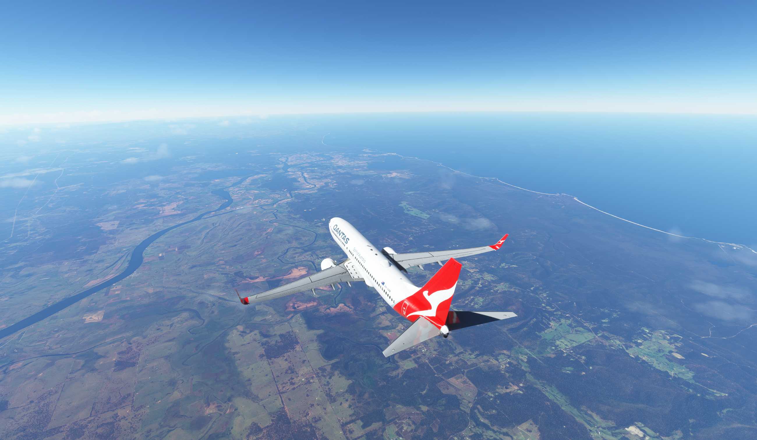 【MSFS】737-800 YSSY-YBCG-4310 