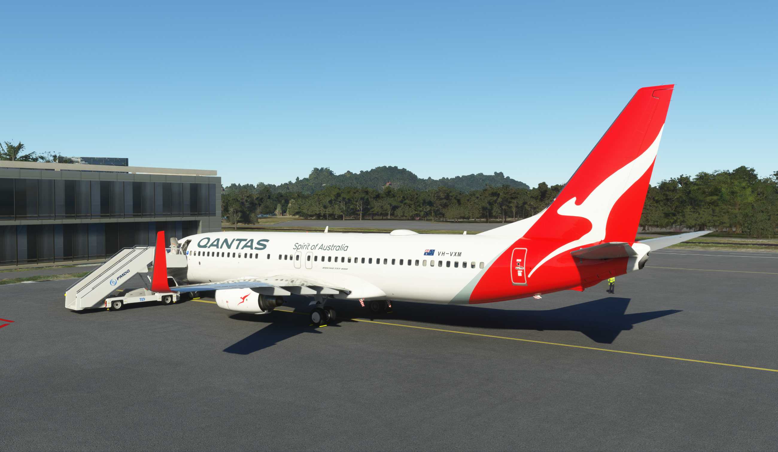 【MSFS】737-800 YSSY-YBCG-154 