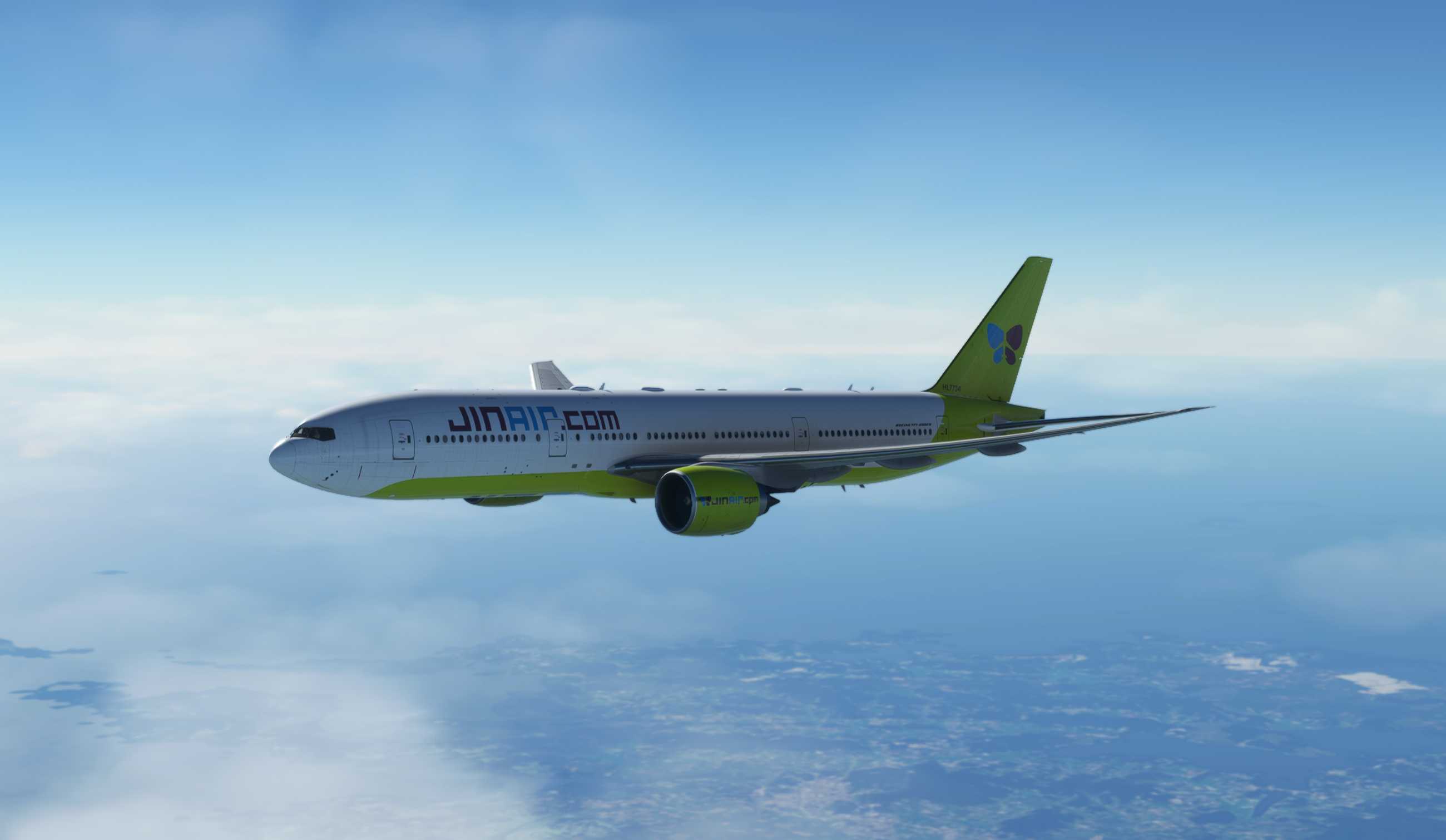 【MSFS】777-200 RKSI-RKPC-5420 