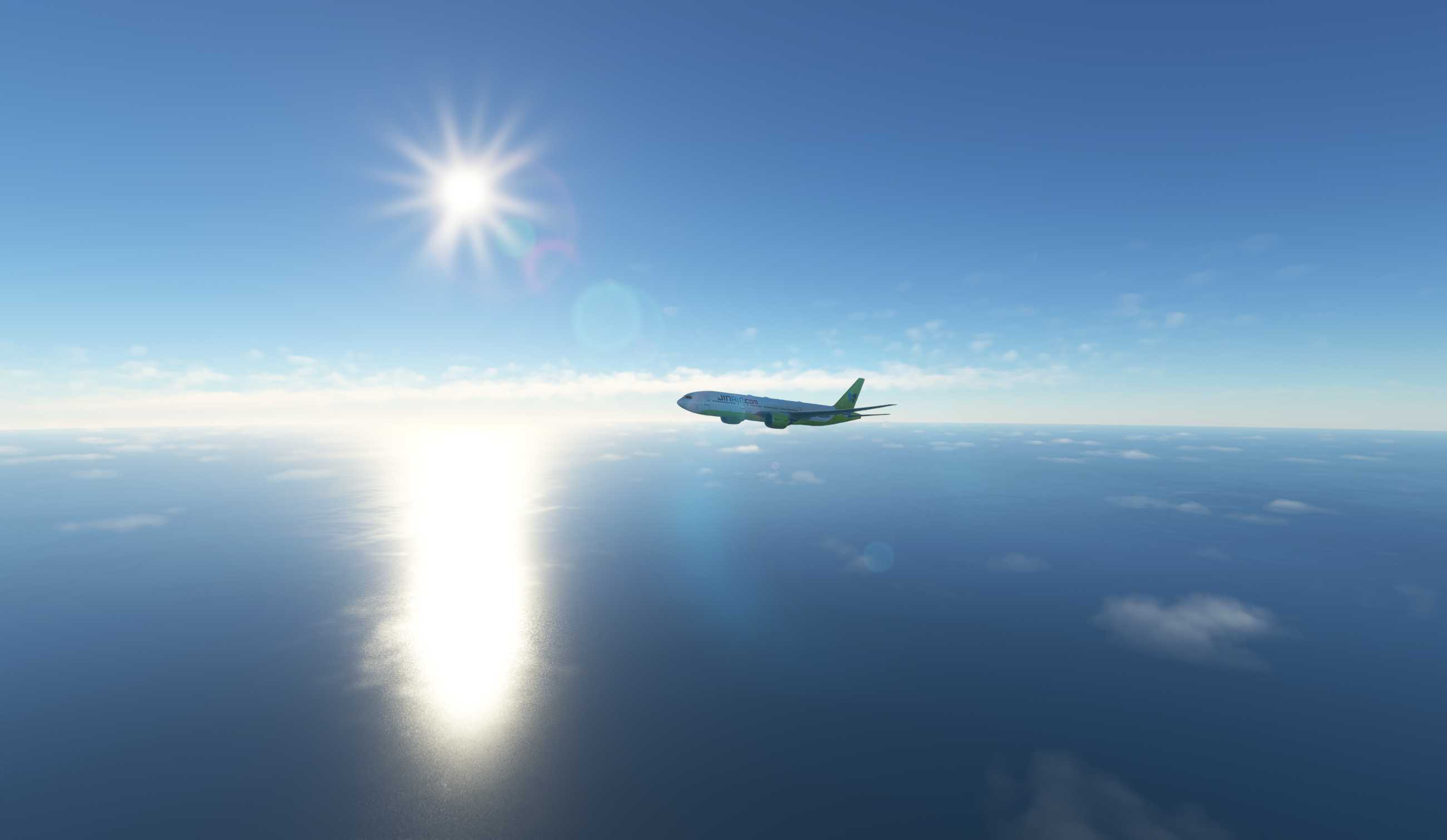 【MSFS】777-200 RKSI-RKPC-8068 