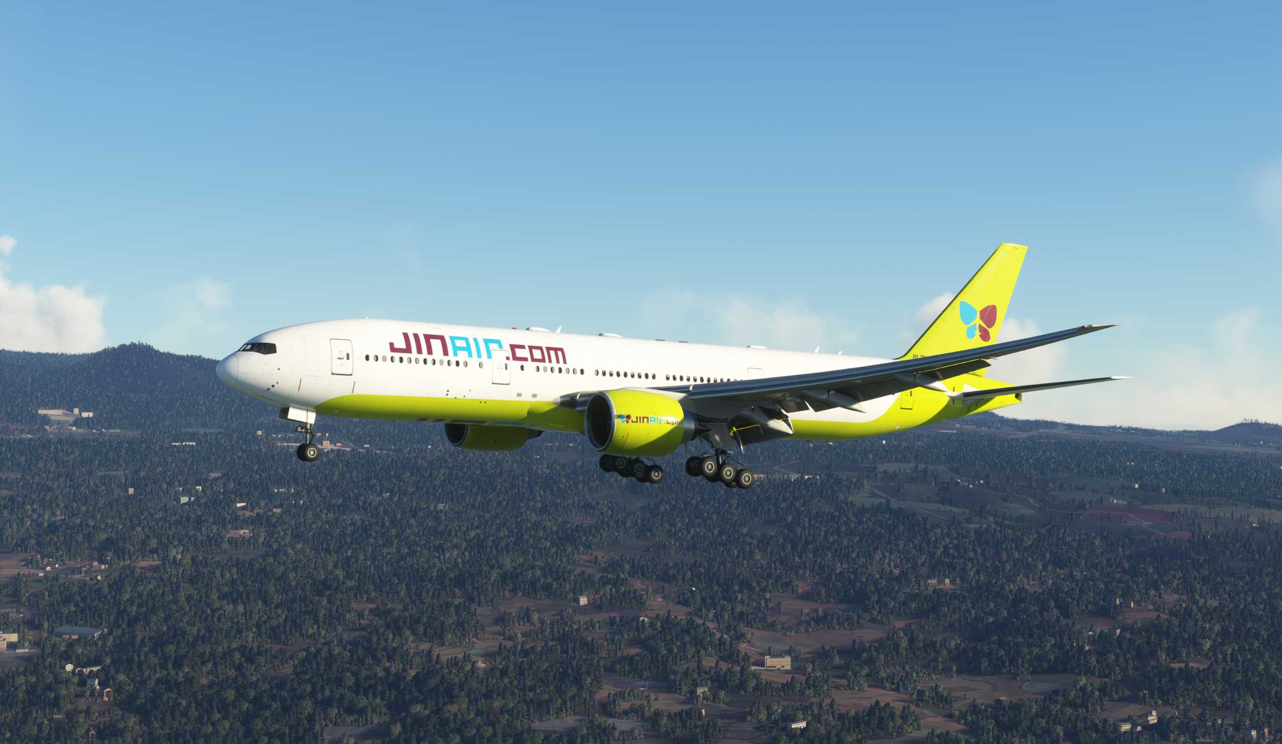 【MSFS】777-200 RKSI-RKPC-2497 