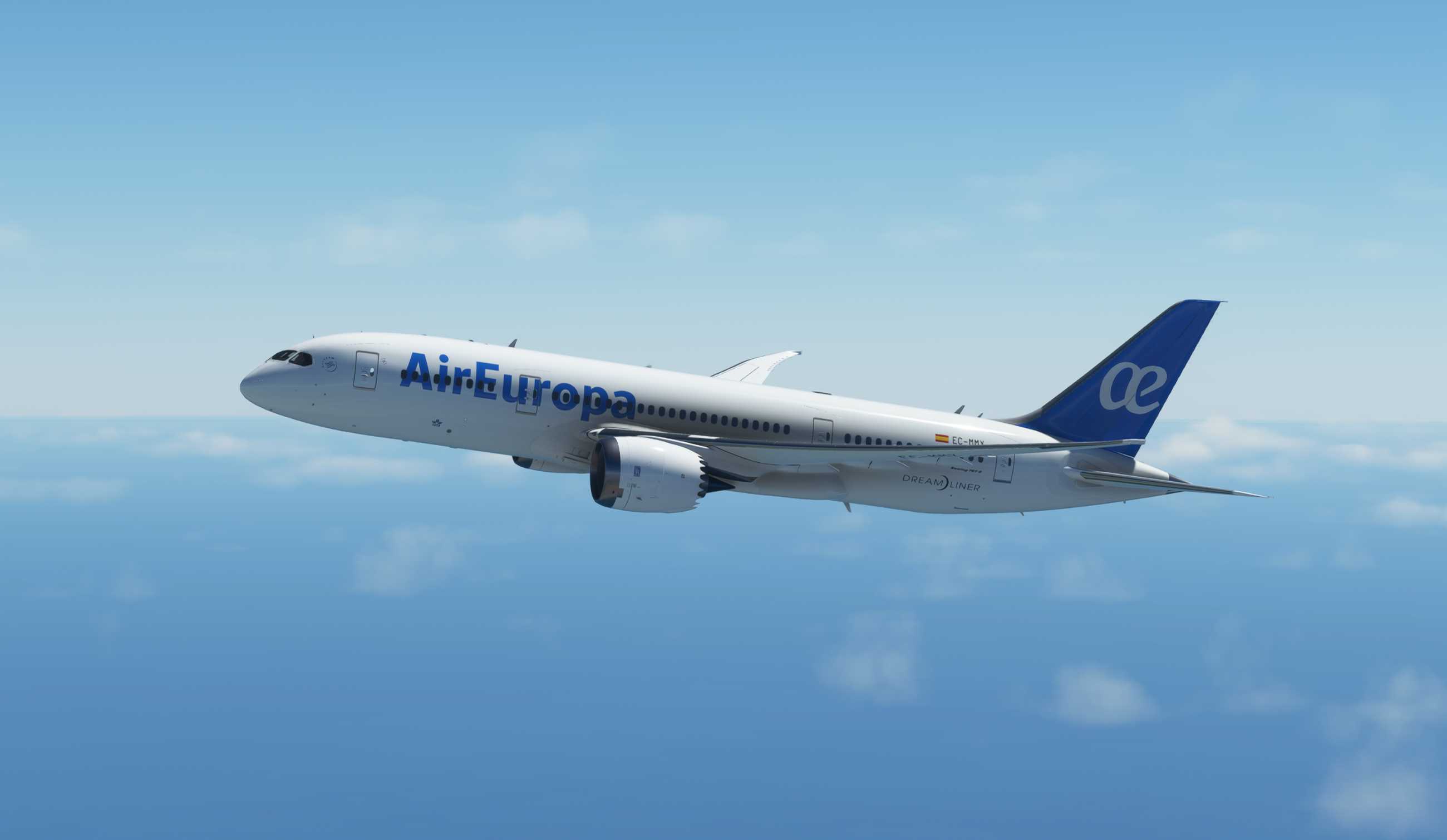 【MSFS】787-8 LEBL-LFPG-370 