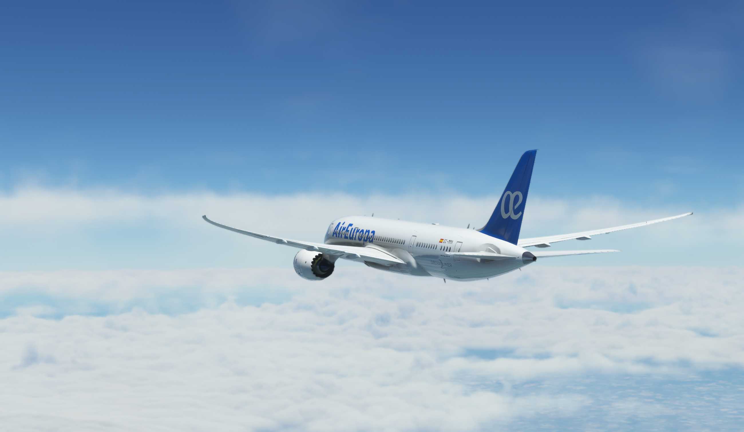 【MSFS】787-8 LEBL-LFPG-5992 