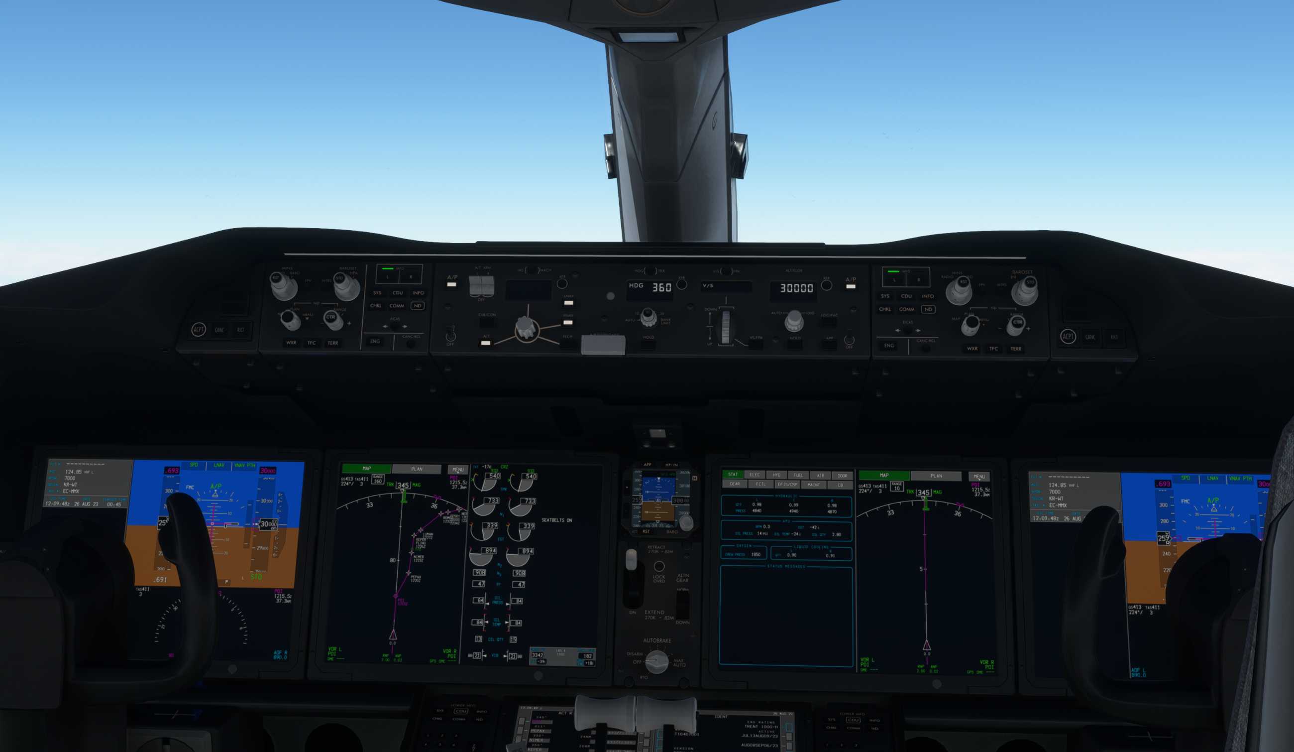 【MSFS】787-8 LEBL-LFPG-1852 