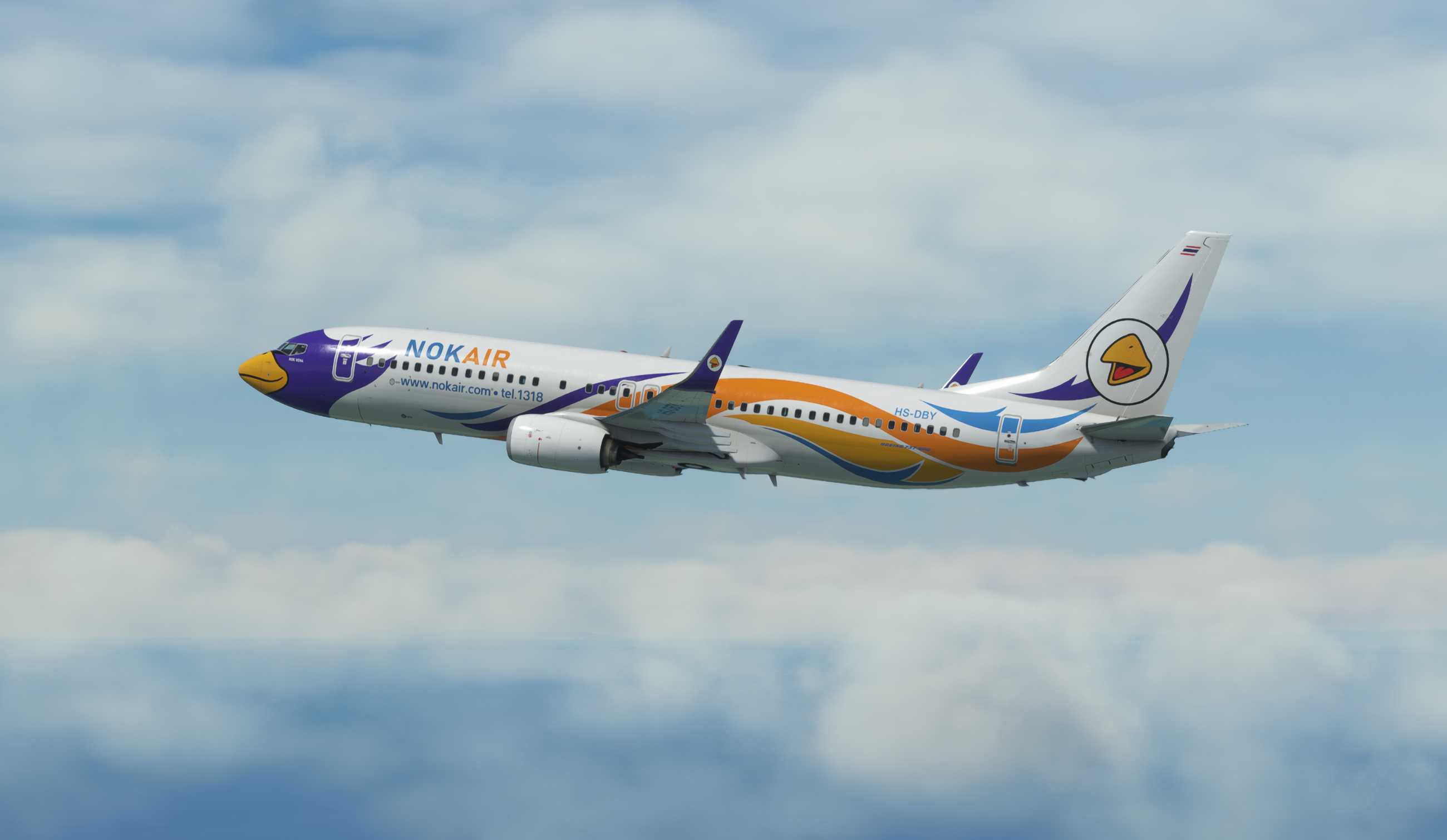 【MSFS】737-800 VTBS-VDPP-6217 