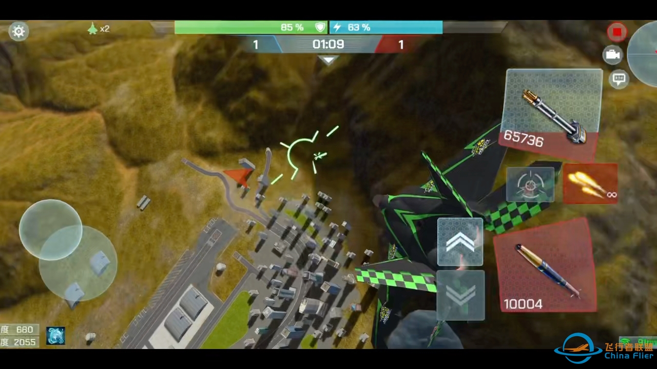 现代空战3D：成神之路-12【三指同步输出训练】-6454 