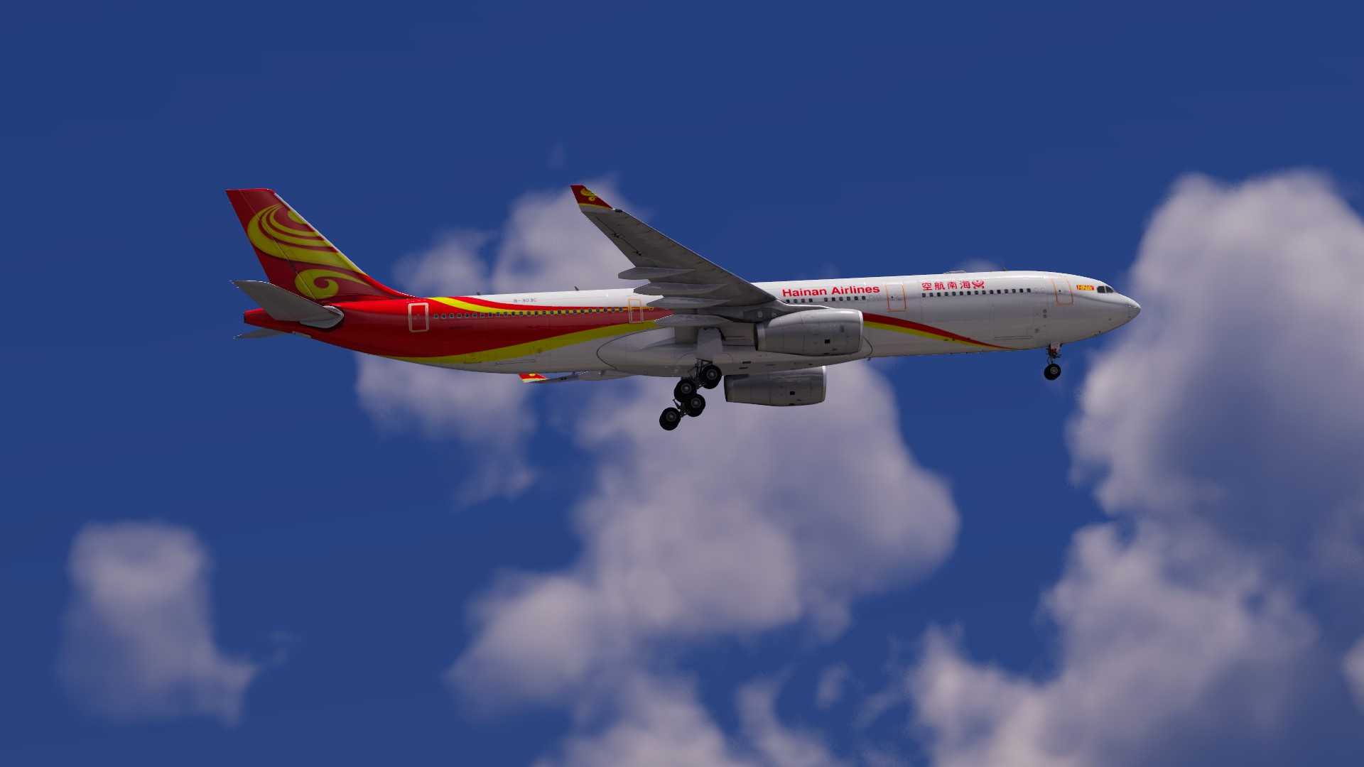 【xplane12】飞行截图！不同时间的深圳-5197 