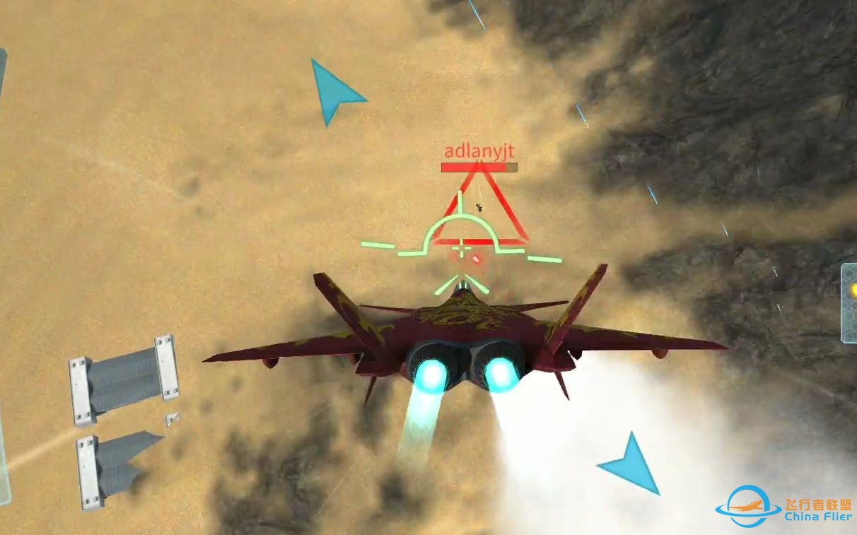 【现代空战3D】不战而摔人之机？-8629 