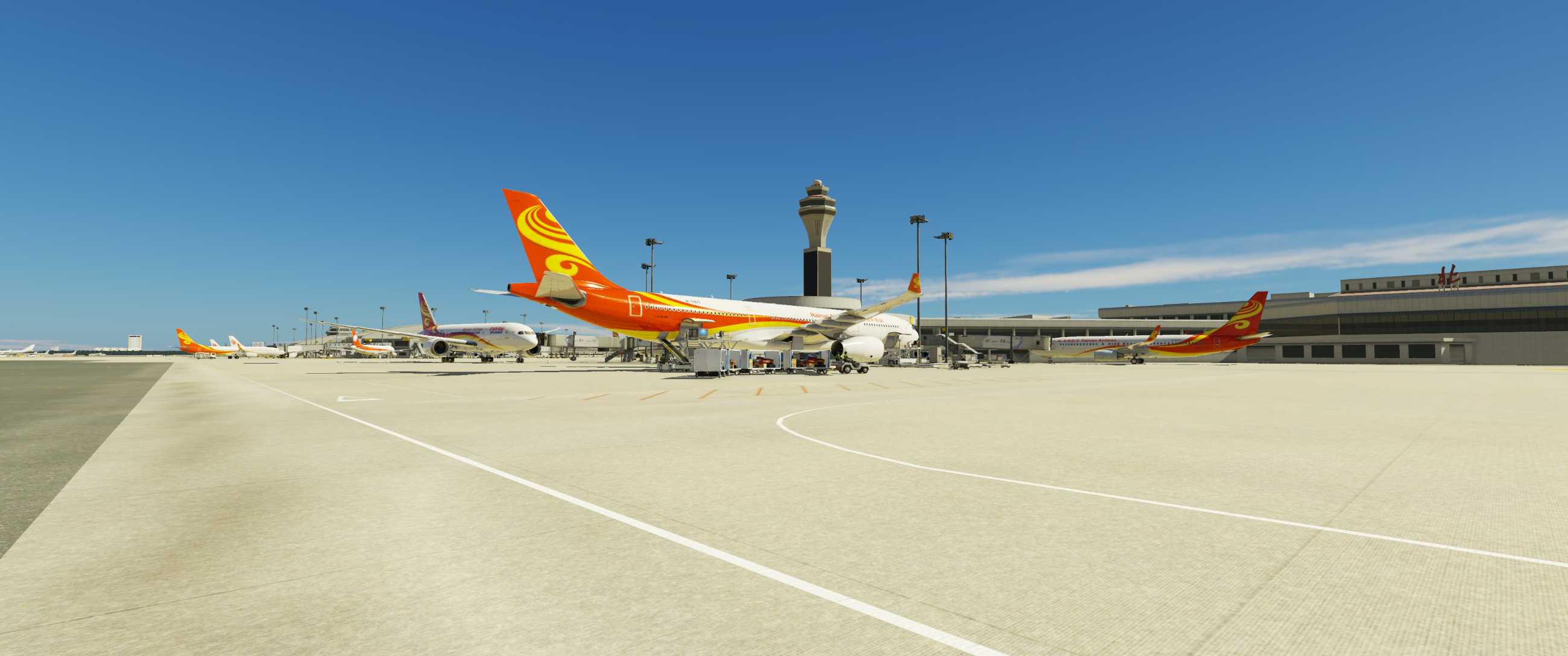 海南航空精品快线 PVG-PEK-2266 