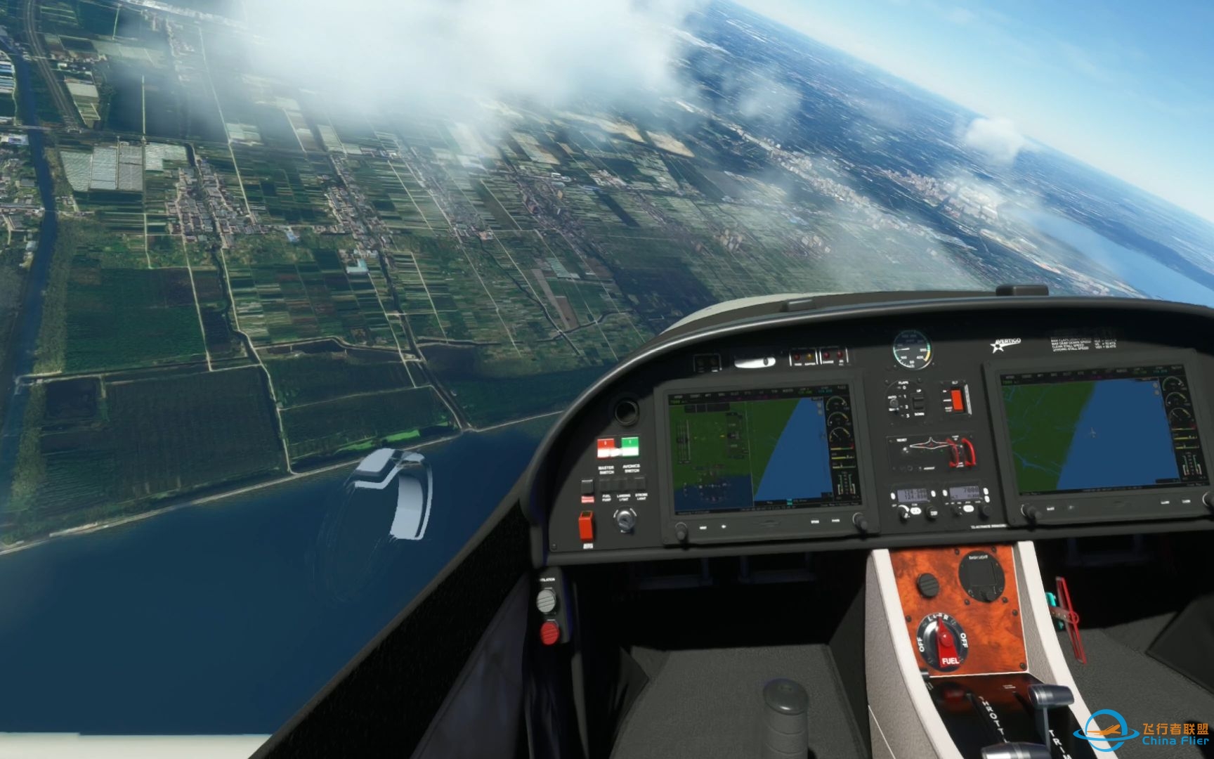 微软模拟飞行 501 VR HP Reverb G2 宜兴-黄山-婺源-222 