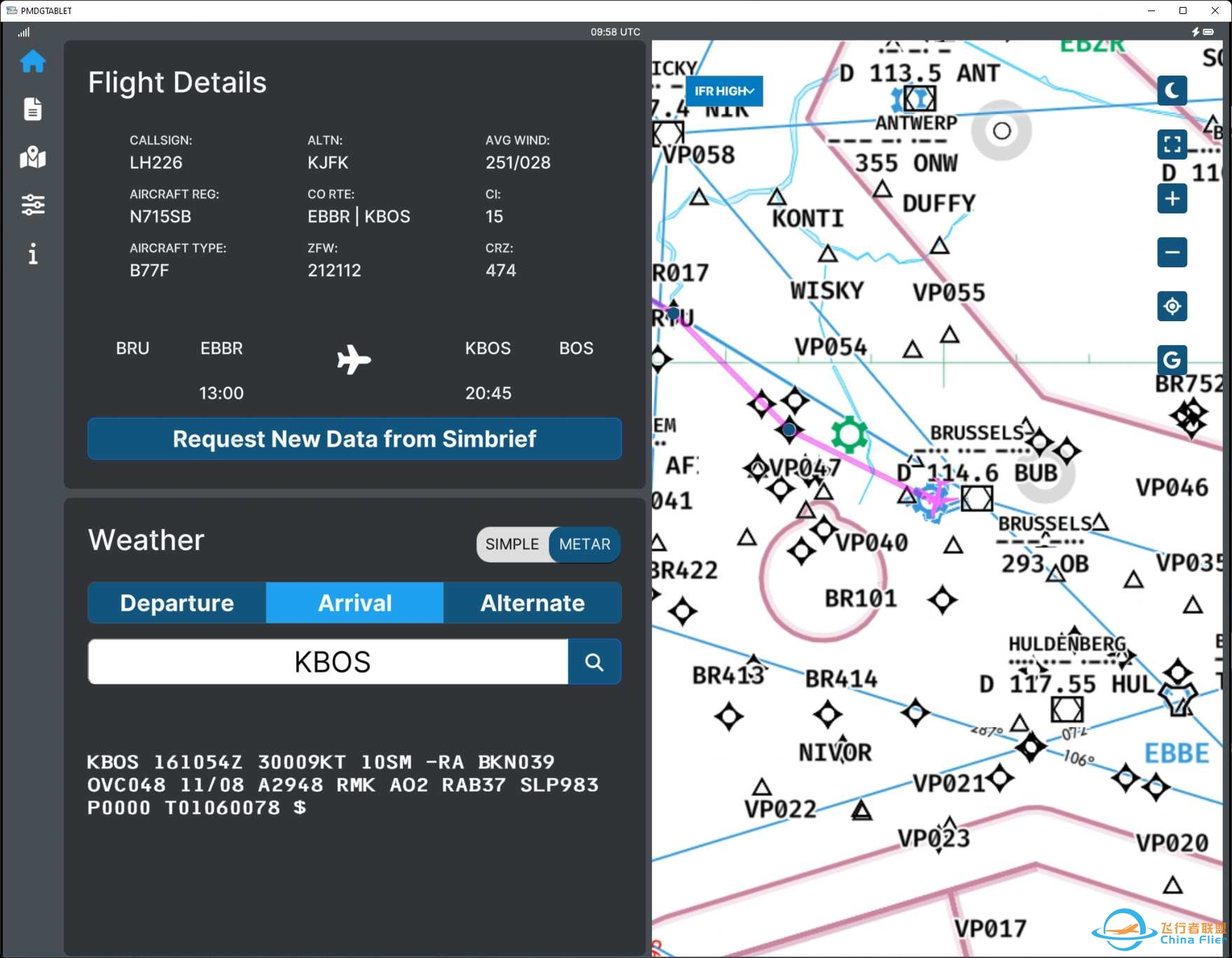 PMDG 737推出通用飞行平板电脑EFB-3128 