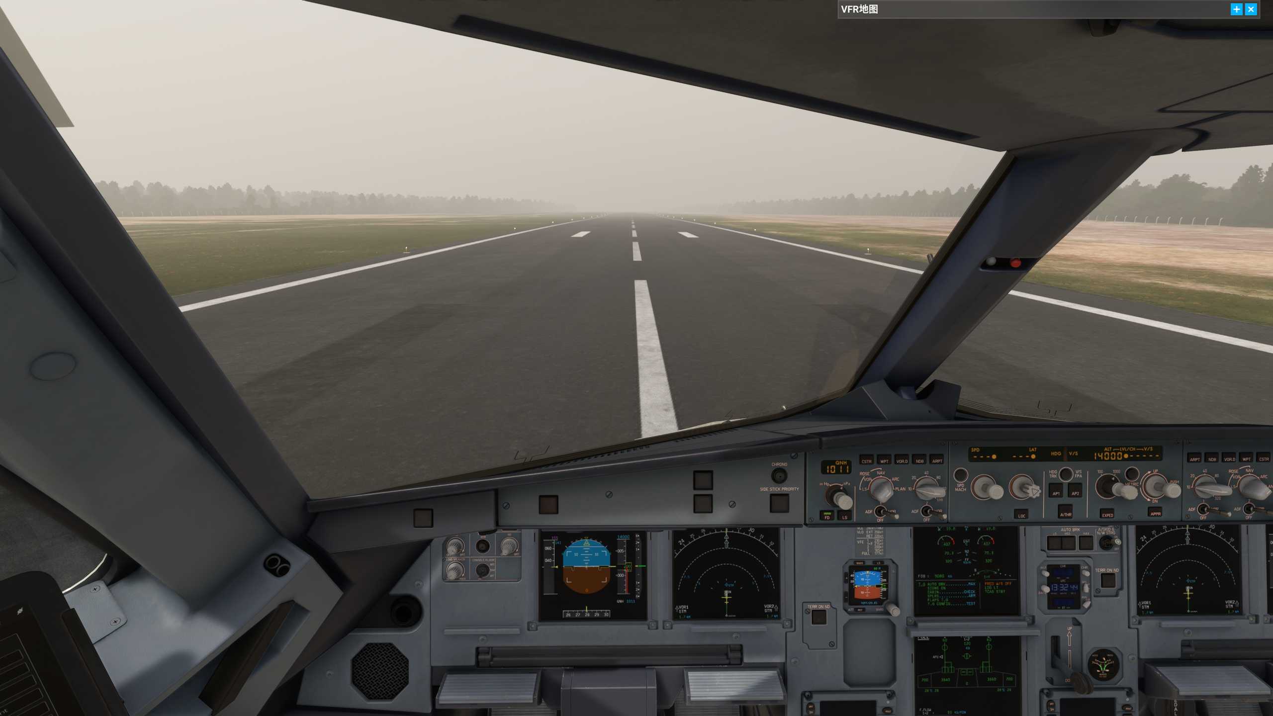 模拟飞行2020 SU14测试登录的320neoV2-2777 