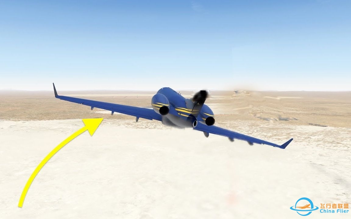 【X-Plane 11】如果飞机的尾部在飞行中脱落 会发生什么事情？【Swiss001】-7802 