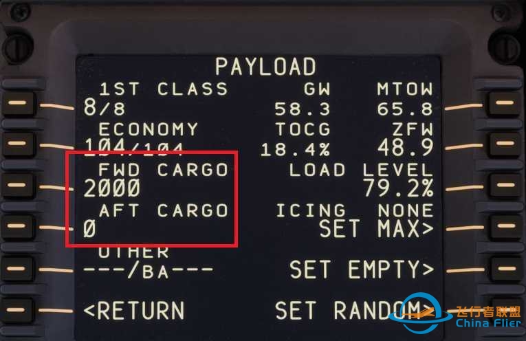 请问pmdg 737 payload的单位哪里修改？-7993 