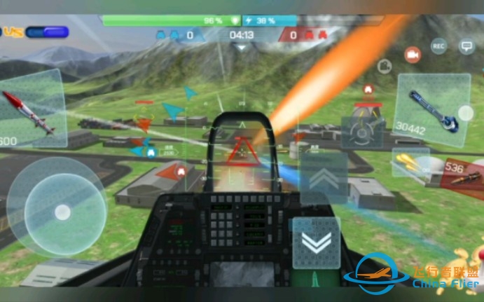 【现代空战3D】基地保卫战-MVP【第一视角】-1890 
