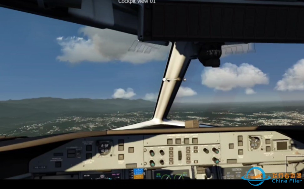 【Aerofly FS 中国(1)】台湾省    近距离参观繁华的台湾省西部地区的四座主要城市-8840 