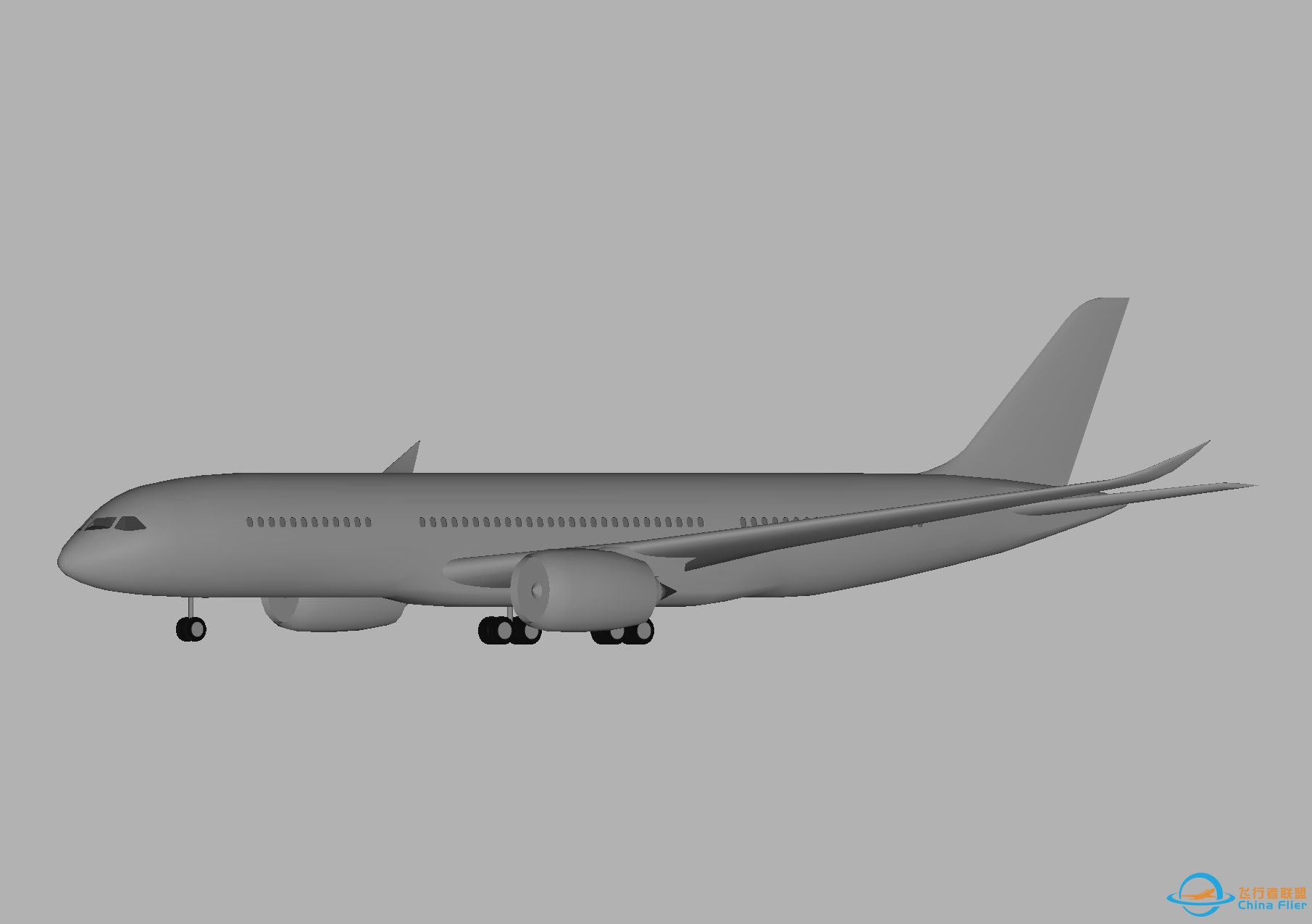 【机模开发】国产宽体机 COMAC C929-600 for XPlane11 飞行展示-9005 
