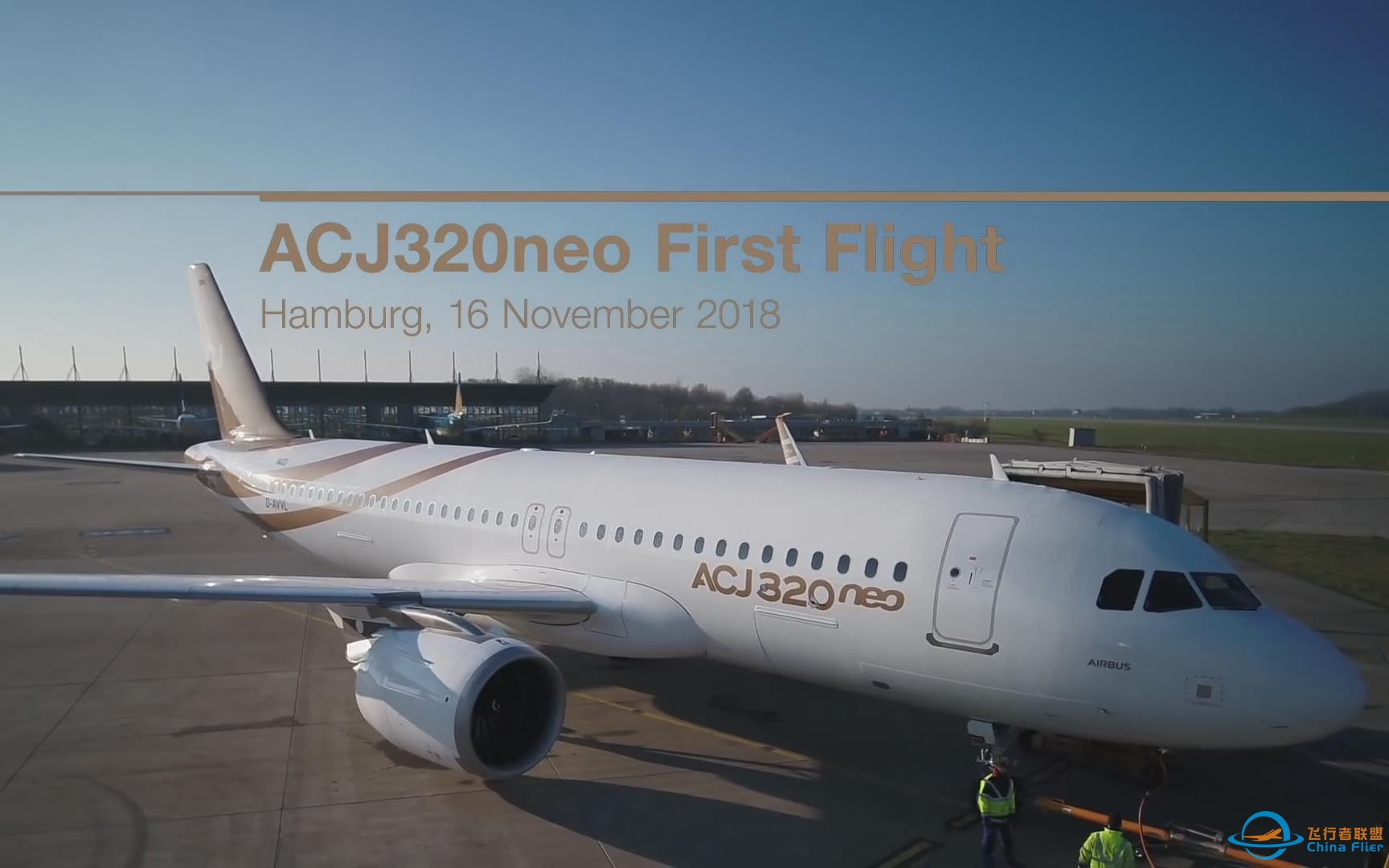 【空中客车】首架空客 ACJ320neo 公务机首飞精彩回顾-4307 