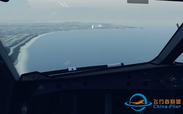 【x-plane12】最终进近因为撞鸟导致坠毁，跑道就在眼前-2490 