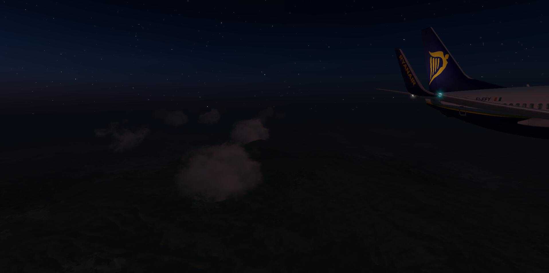 黄昏 雷雨天气的飞行UTAA-UIII[P3DV4]-2299 