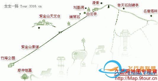 航空地图的航路图-1593 
