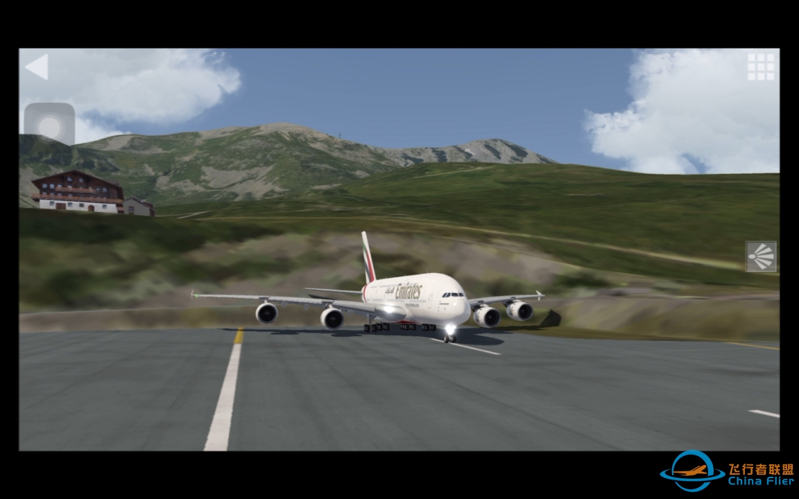 Aerofly fs Global  A380起飞高雪维尔-8436 