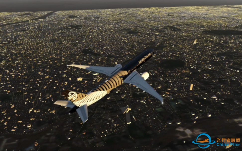 aerofly2024，新西兰航空777起飞和降落东京羽田机场-1480 