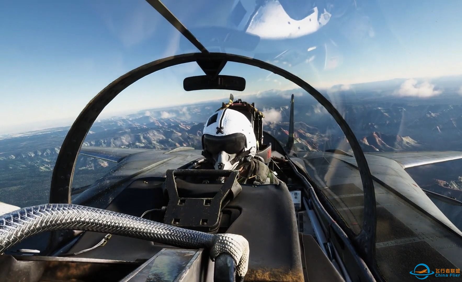 看国外达人用小派水晶玩F14B穿越大峡谷-6112 