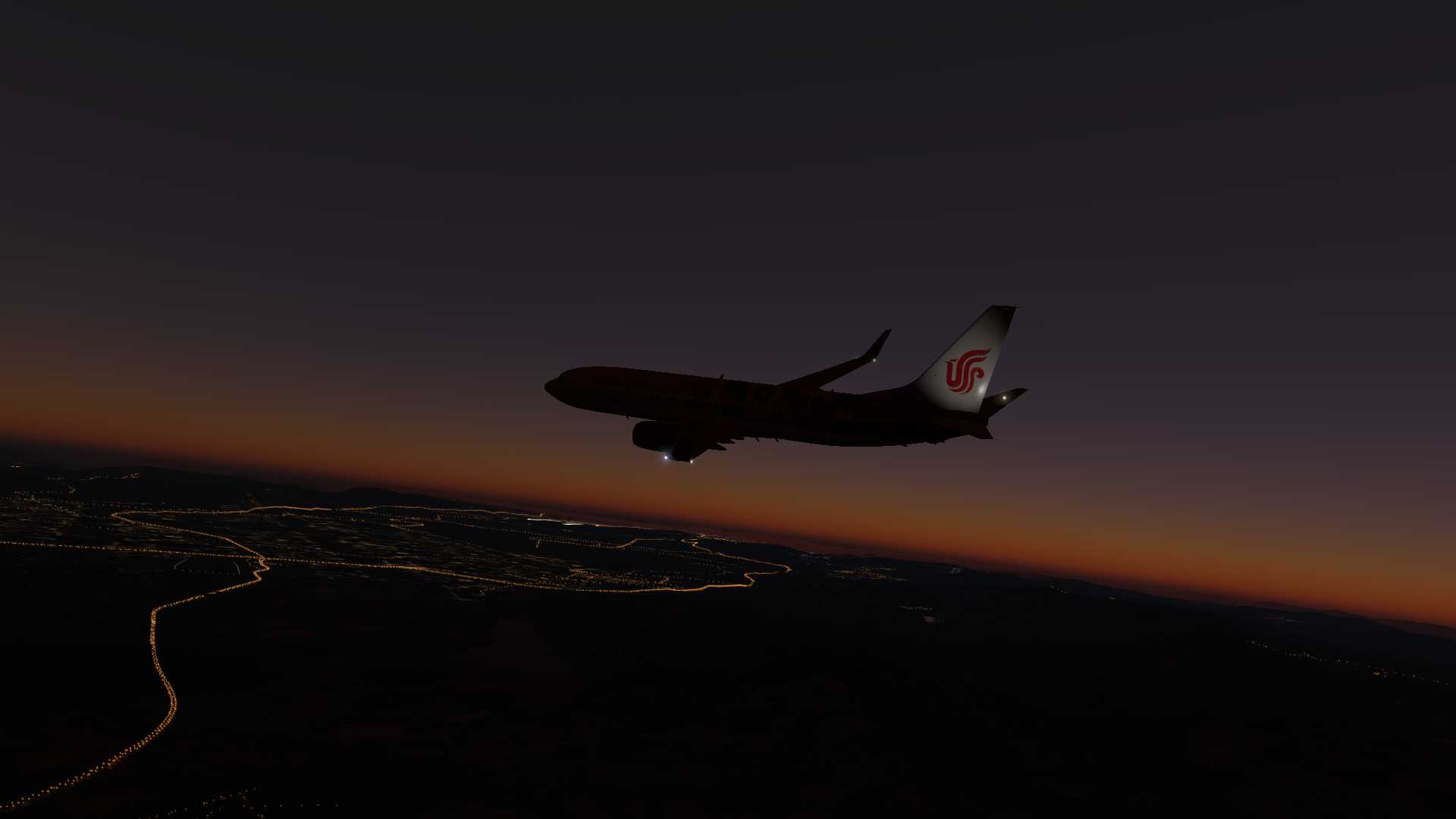 【X-Plane 11】航线上的风景-7489 