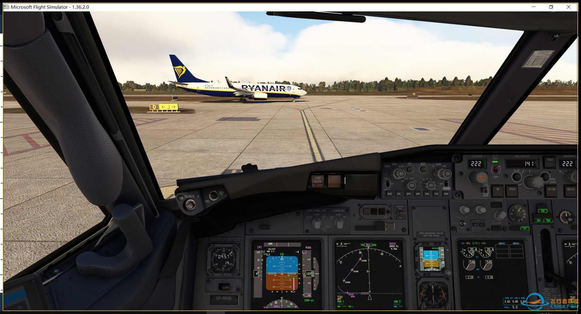 vRYR THE GRAND TOUR LEG1 EGSS-EGAA-1135 