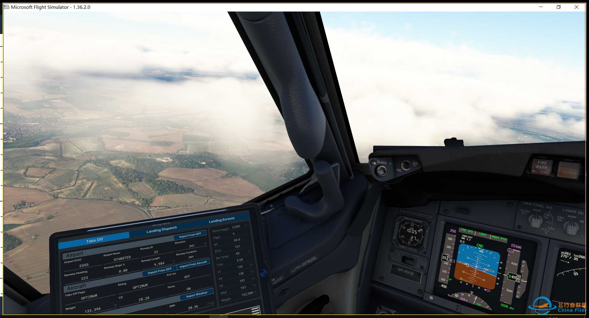 vRYR THE GRAND TOUR LEG1 EGSS-EGAA-8532 