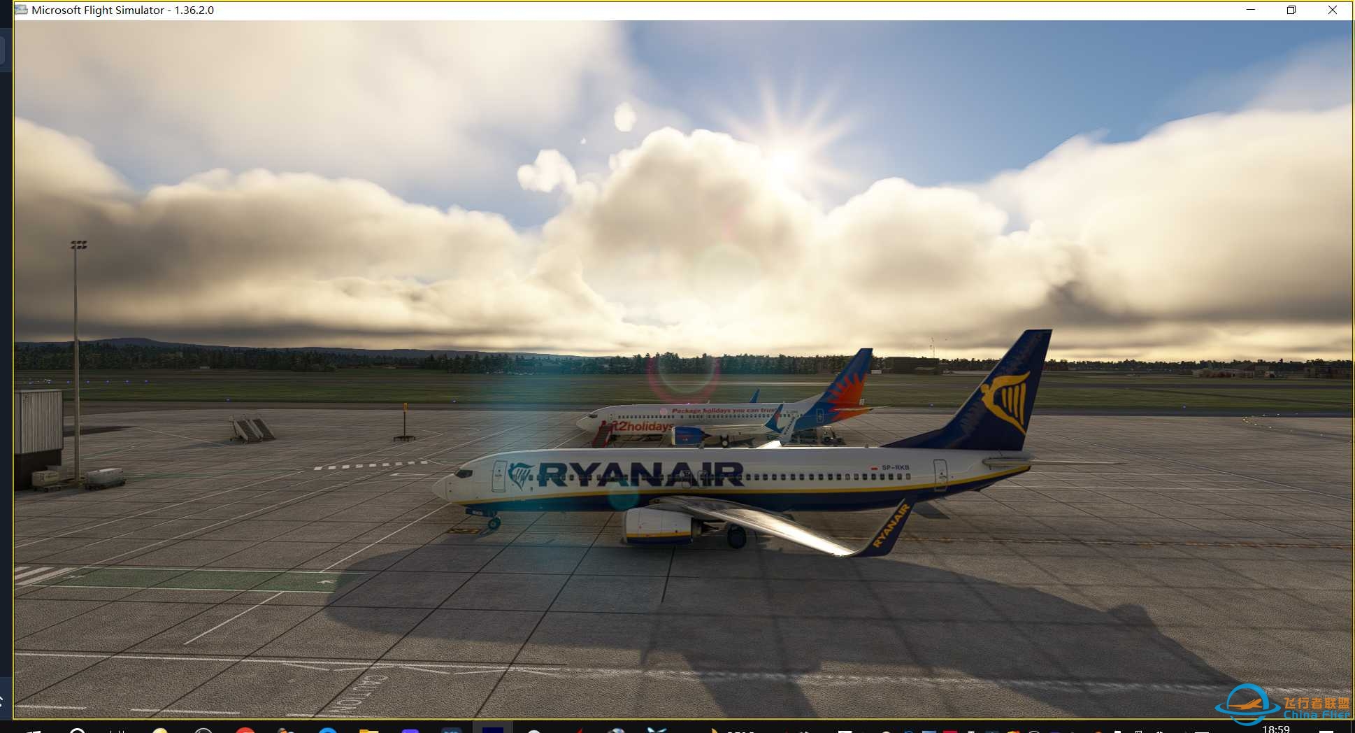 vRYR THE GRAND TOUR LEG1 EGSS-EGAA-1435 