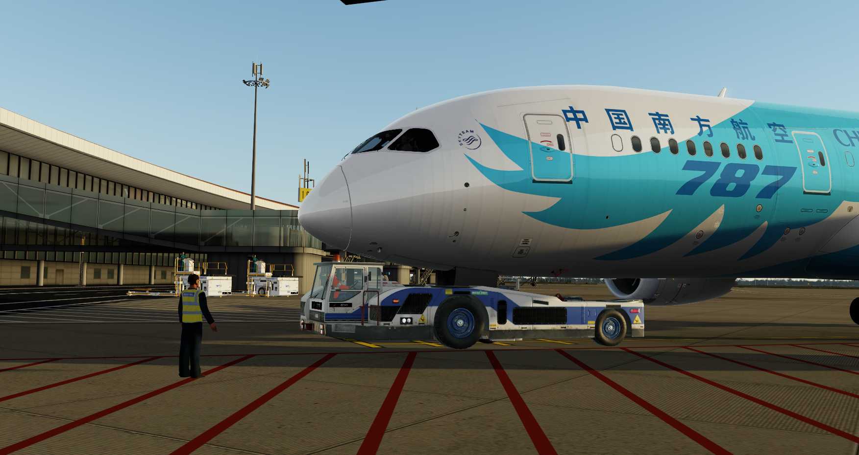 【飞行美图/新人报到】梦想客机的凝望 In PKX-5954 