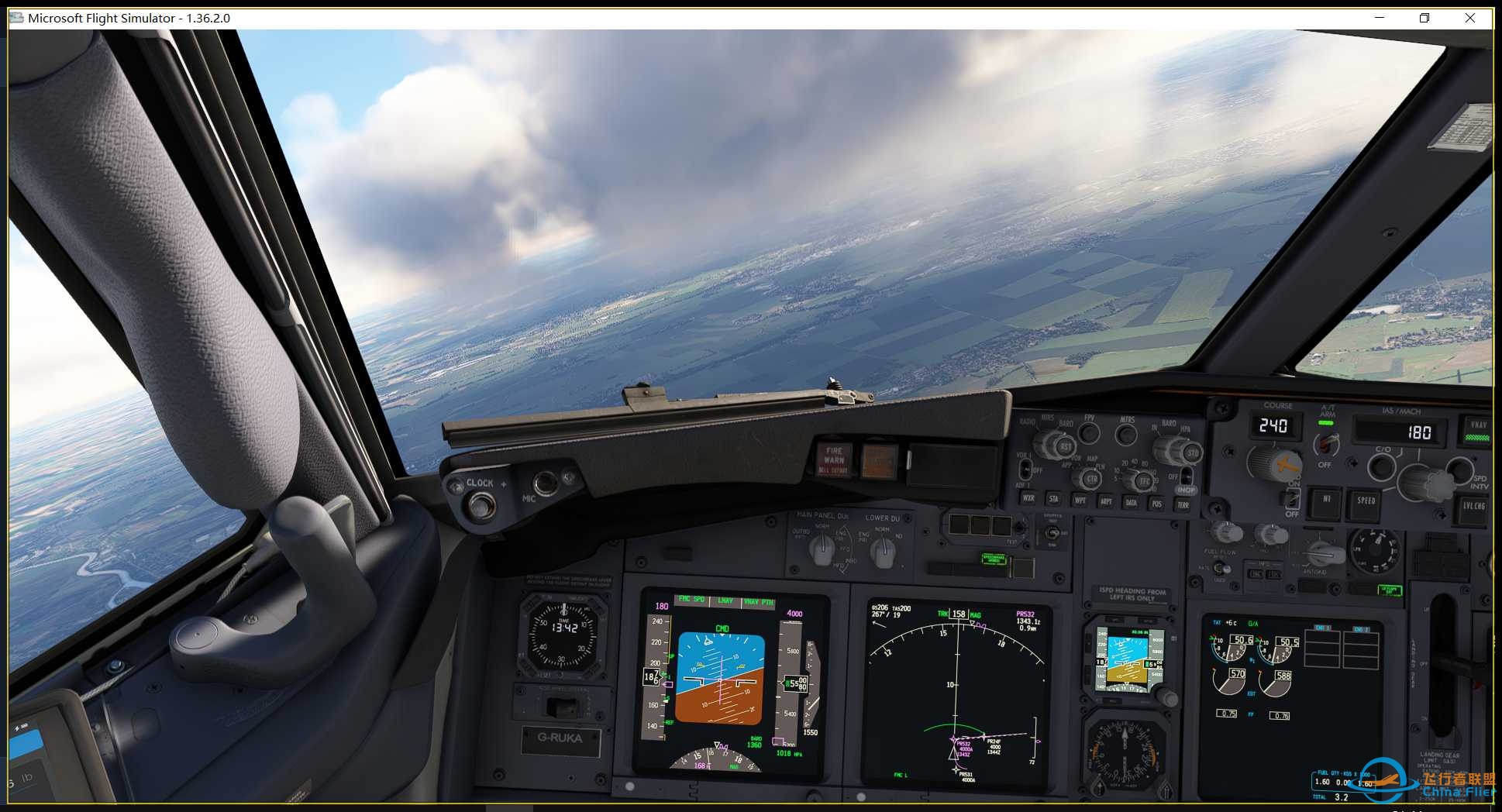 vRYR THE GRAND TOUR LEG22&amp;23&amp;24 LGTS-LHBP-EKCH-LKPR-3602 