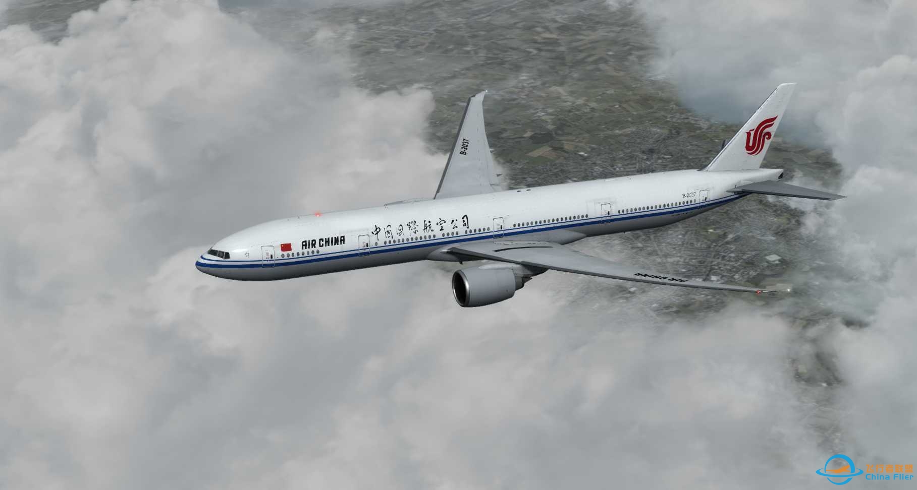 77W飞行途中美图-1449 