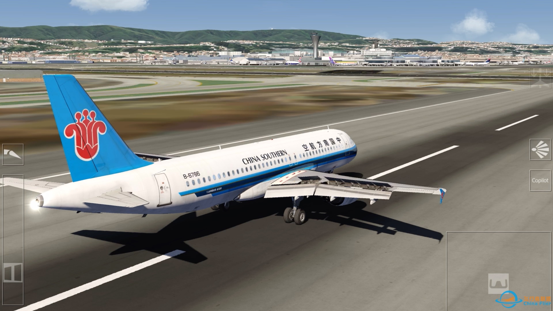 Aerofly 中国南方航空A320-4307 