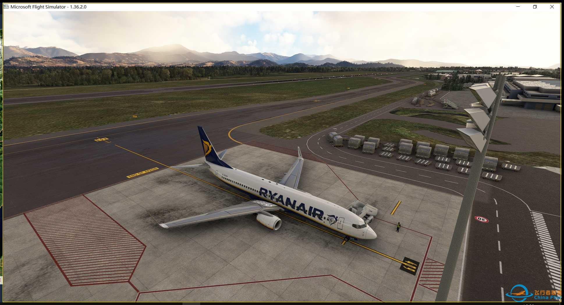 虚拟瑞安航空 vRYR THE GRAND TOUR LEG282930 LIME-ELLX-LFML-LPPR-5880 