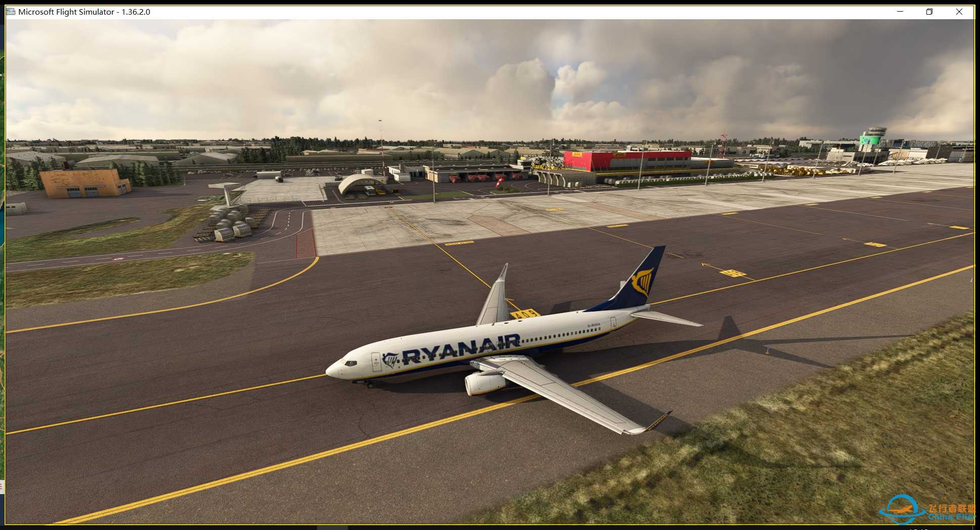虚拟瑞安航空 vRYR THE GRAND TOUR LEG282930 LIME-ELLX-LFML-LPPR-6119 