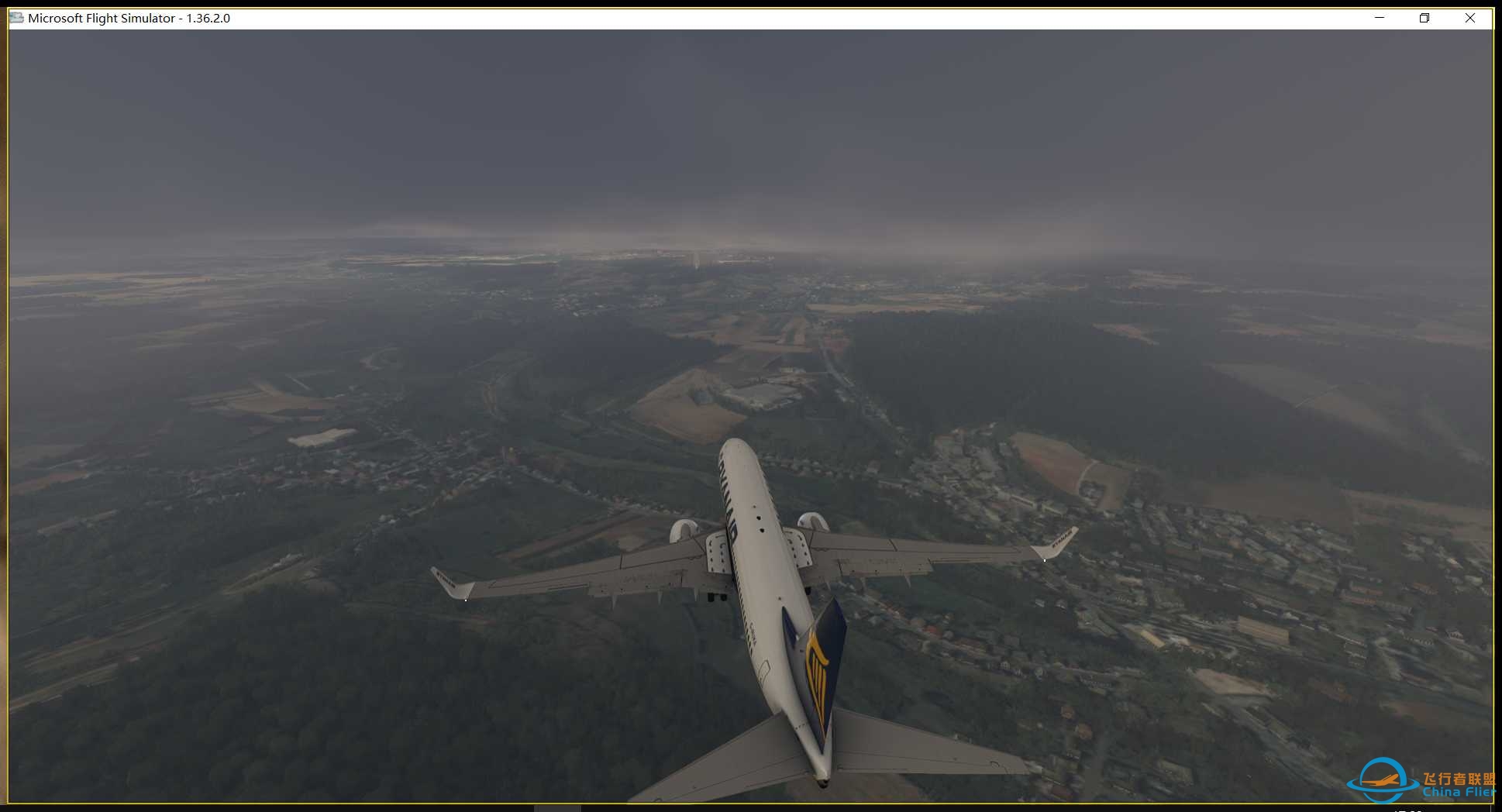 虚拟瑞安航空 vRYR THE GRAND TOUR LEG282930 LIME-ELLX-LFML-LPPR-3928 