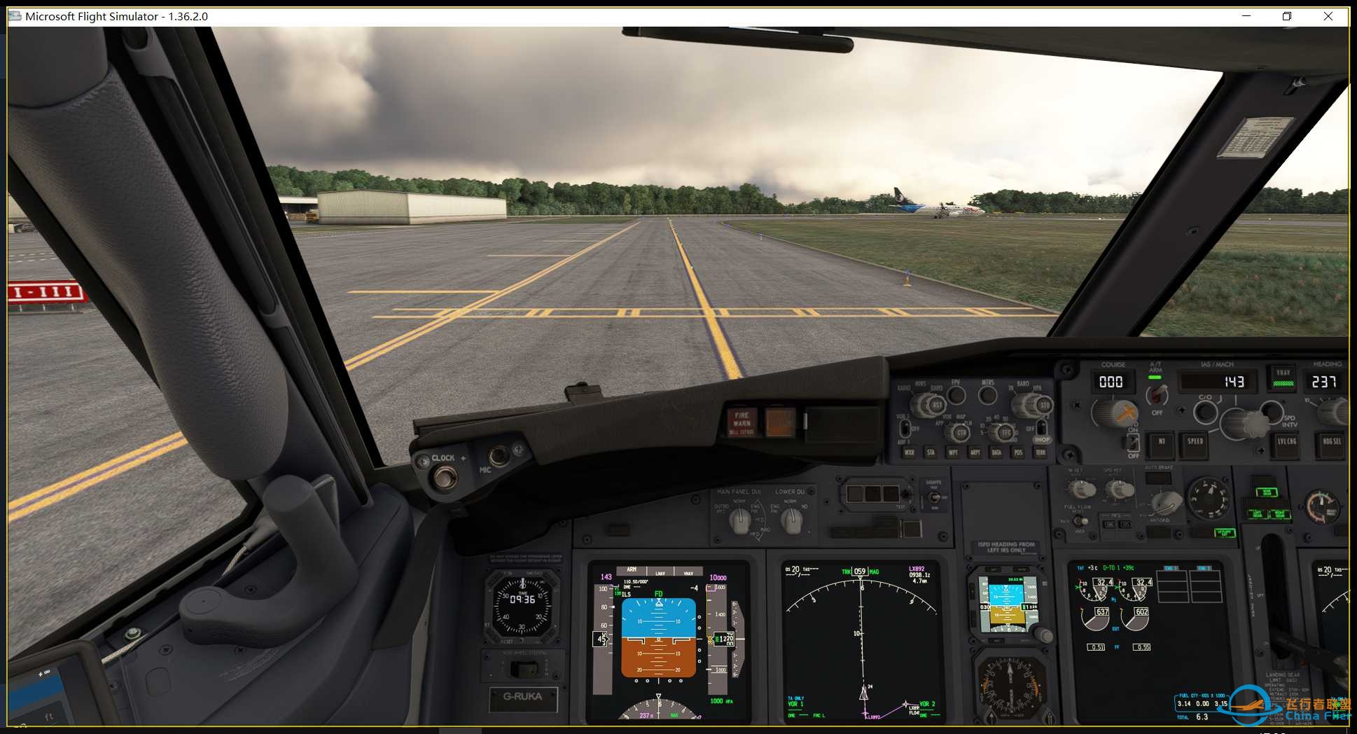虚拟瑞安航空 vRYR THE GRAND TOUR LEG282930 LIME-ELLX-LFML-LPPR-6450 