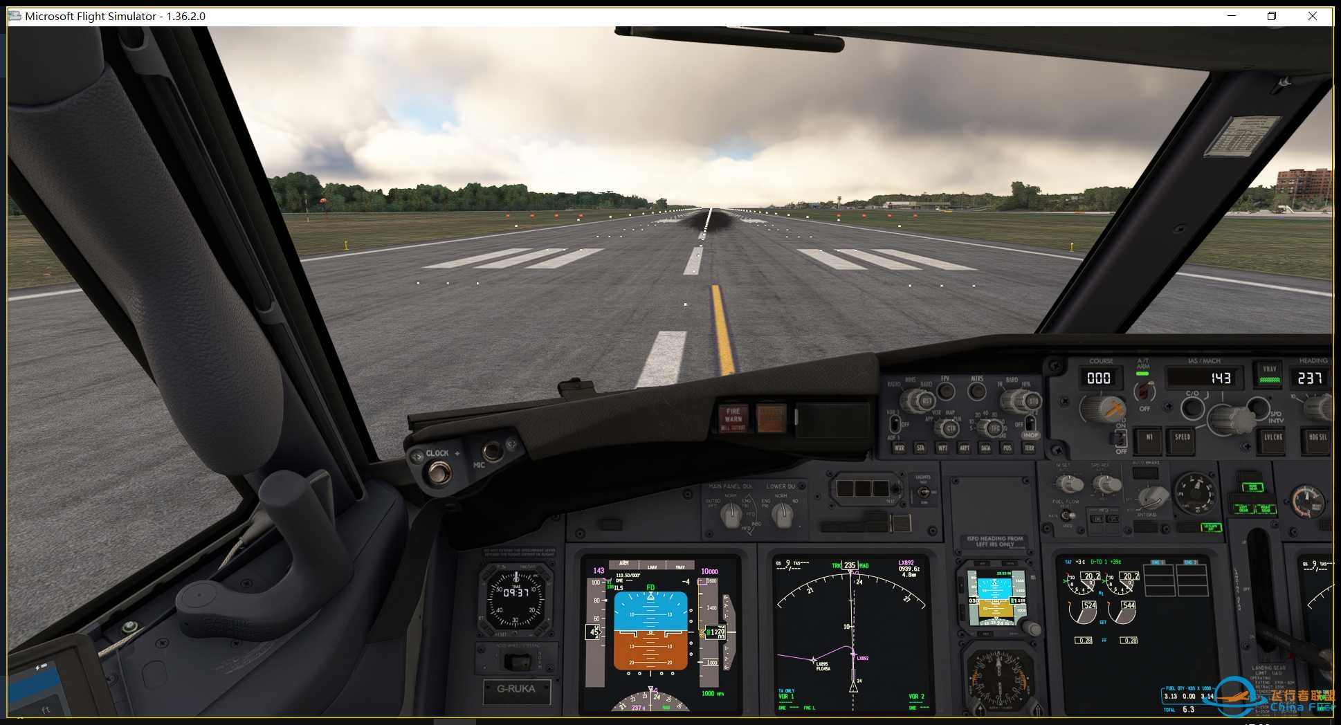 虚拟瑞安航空 vRYR THE GRAND TOUR LEG282930 LIME-ELLX-LFML-LPPR-4051 