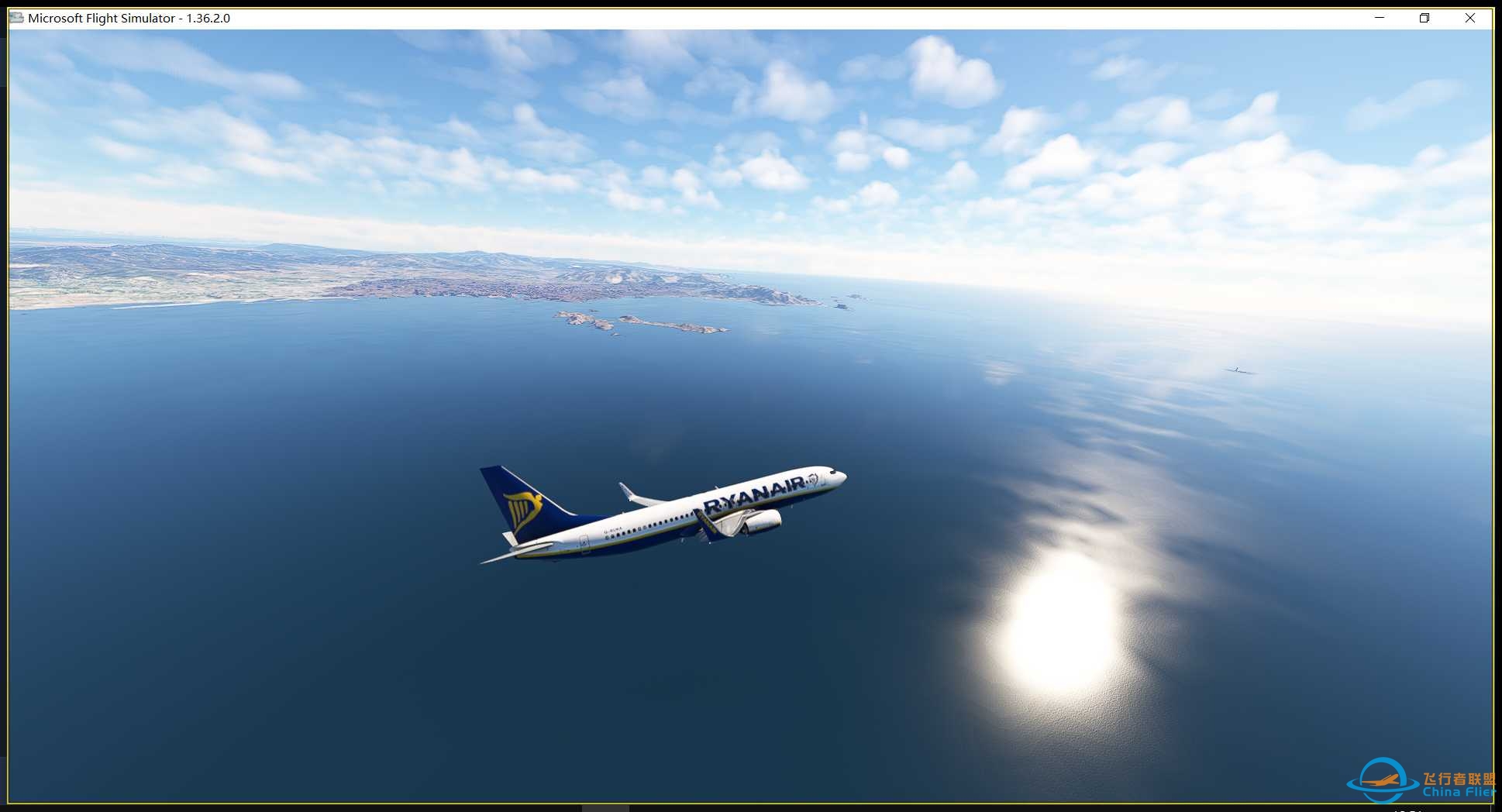 虚拟瑞安航空 vRYR THE GRAND TOUR LEG282930 LIME-ELLX-LFML-LPPR-9155 