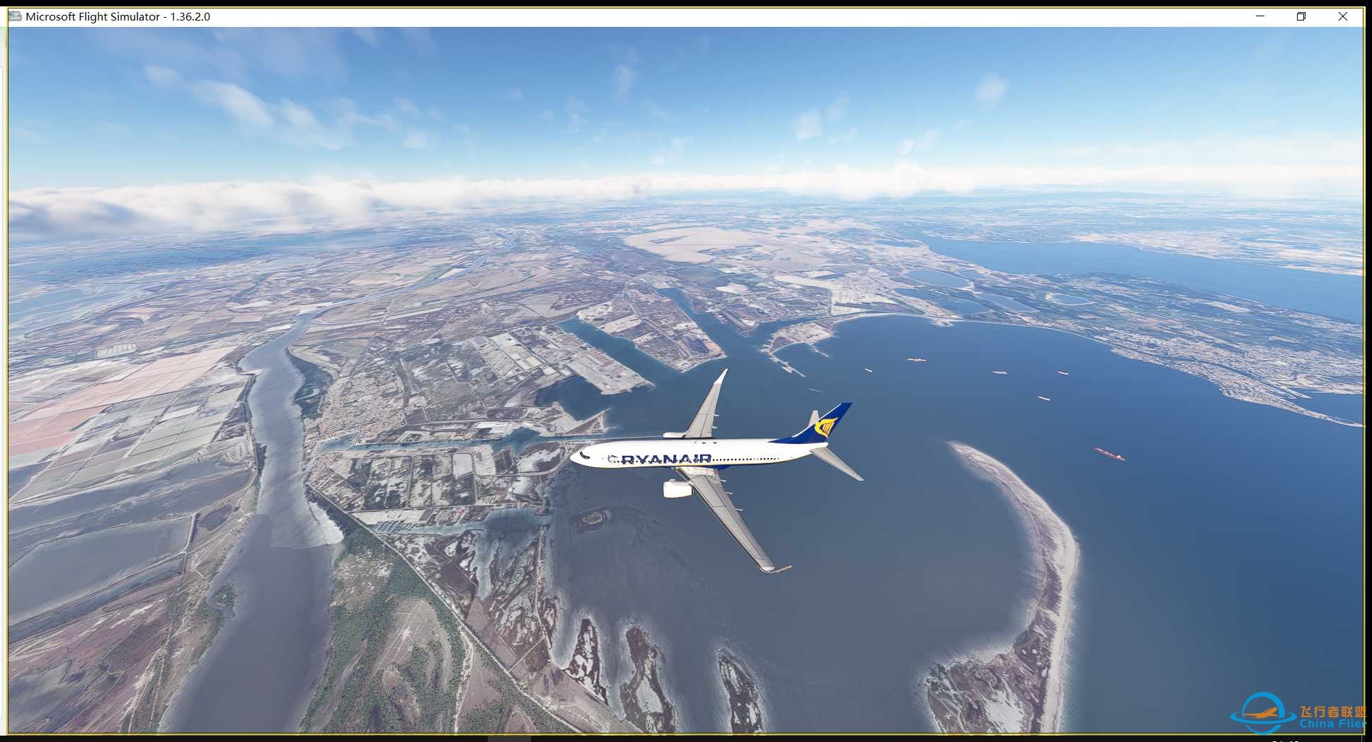 虚拟瑞安航空 vRYR THE GRAND TOUR LEG282930 LIME-ELLX-LFML-LPPR-528 