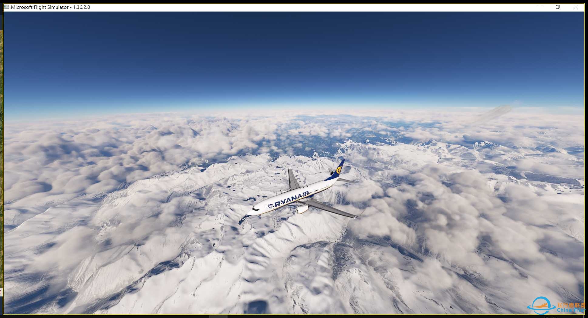 虚拟瑞安航空 vRYR THE GRAND TOUR LEG282930 LIME-ELLX-LFML-LPPR-7691 