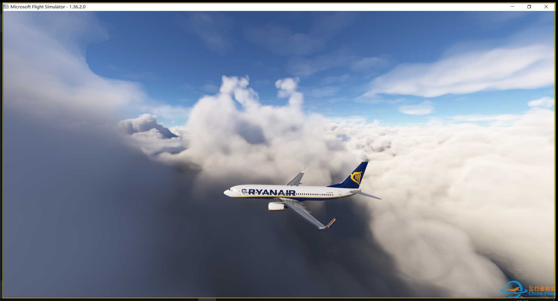 虚拟瑞安航空 vRYR THE GRAND TOUR LEG282930 LIME-ELLX-LFML-LPPR-1027 