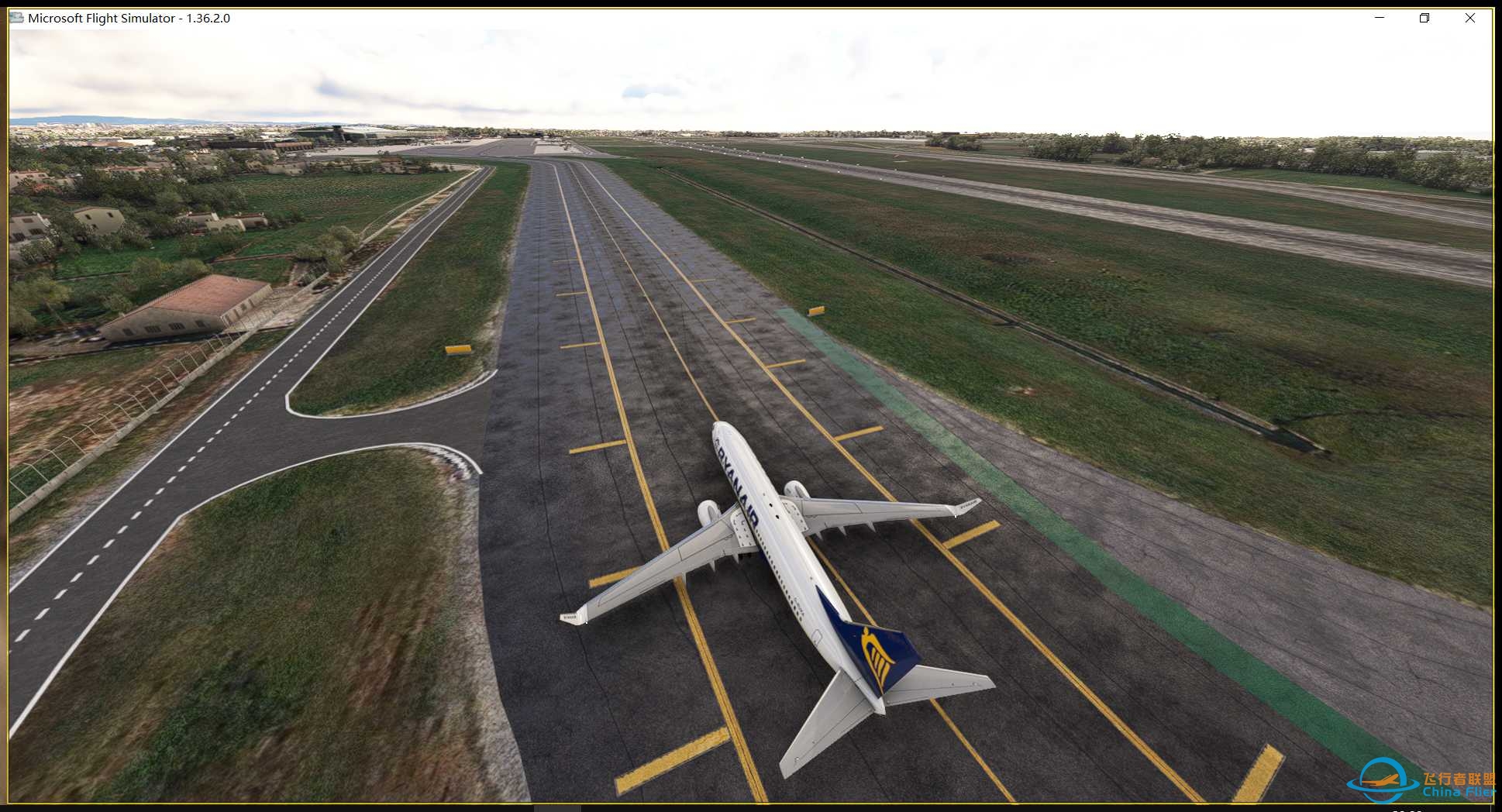 虚拟瑞安航空 vRYR THE GRAND TOUR LEG282930 LIME-ELLX-LFML-LPPR-2341 