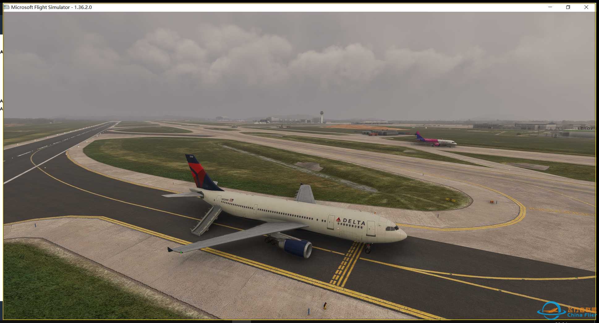 AIRBUS 300-600 环球之旅 LEG2/3 LFMN-LOWI-LGAV-8186 
