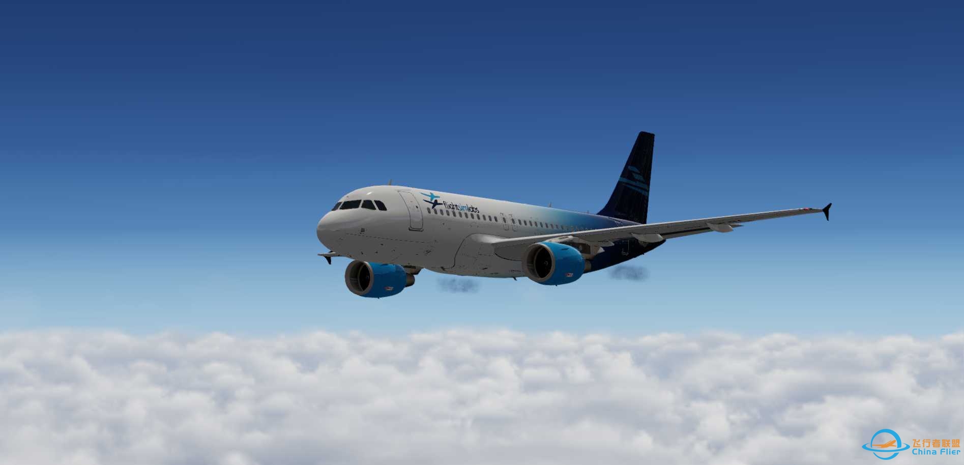 P3D V5 几张A319美图-2042 